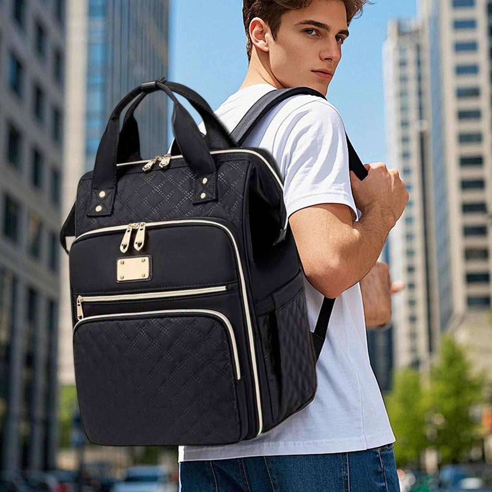 Laptop Backpack 15.6 - Mochila para Almuerzo 2 en 1