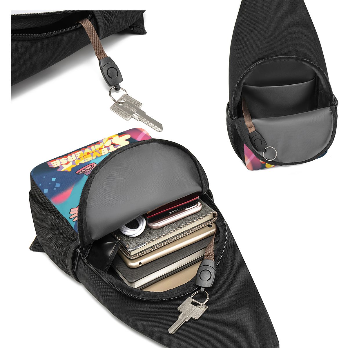 Bolso de pecho Steven Universe - Sling Backpack Shoulder reseña y precio