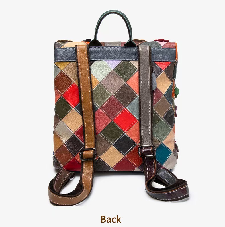 Mochila Vintage de Cuero Genui - Leather Backpack Vintage reseña y precio