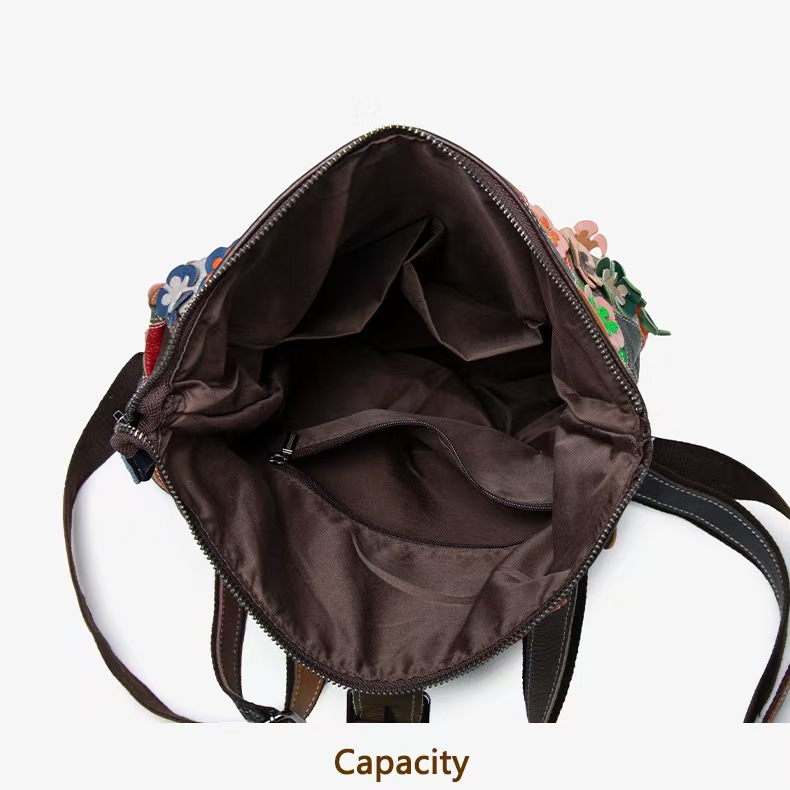 Mochila Vintage de Cuero Genui - Leather Backpack Vintage reseña y precio