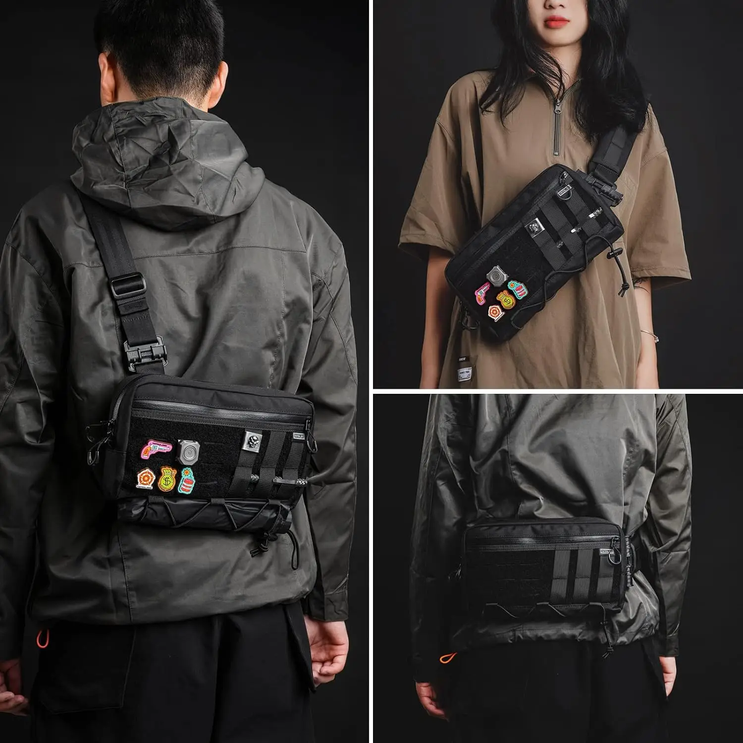 Bolso táctico tipo bandolera E - Backpack Insert Organizer reseña y precio